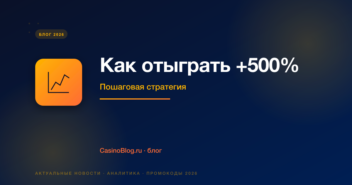 Как отыграть +500%